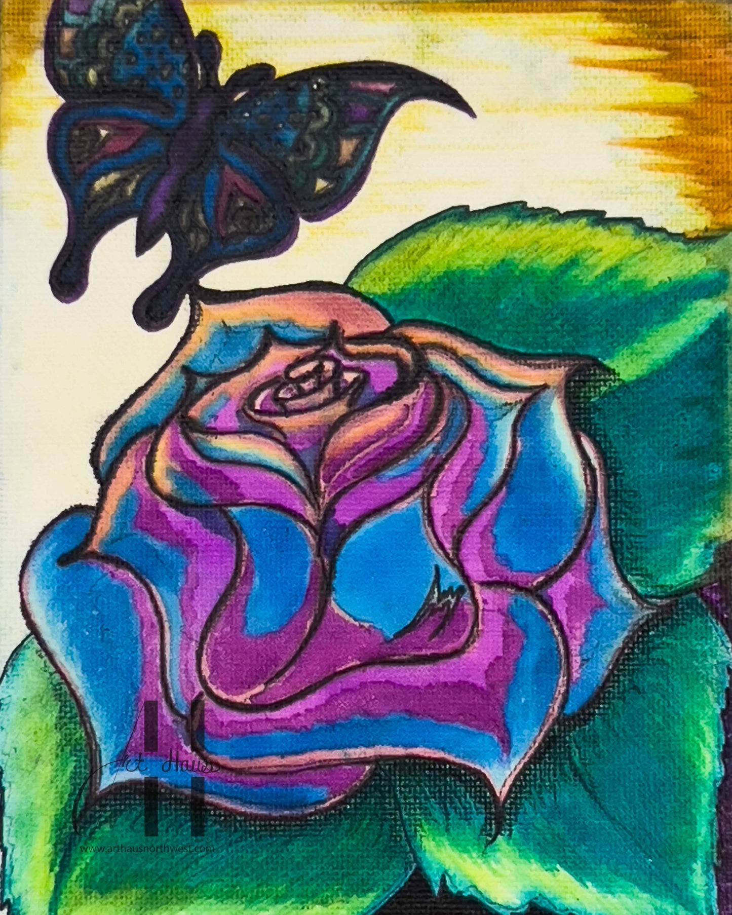 Morning Sun (0892-on Canvas)