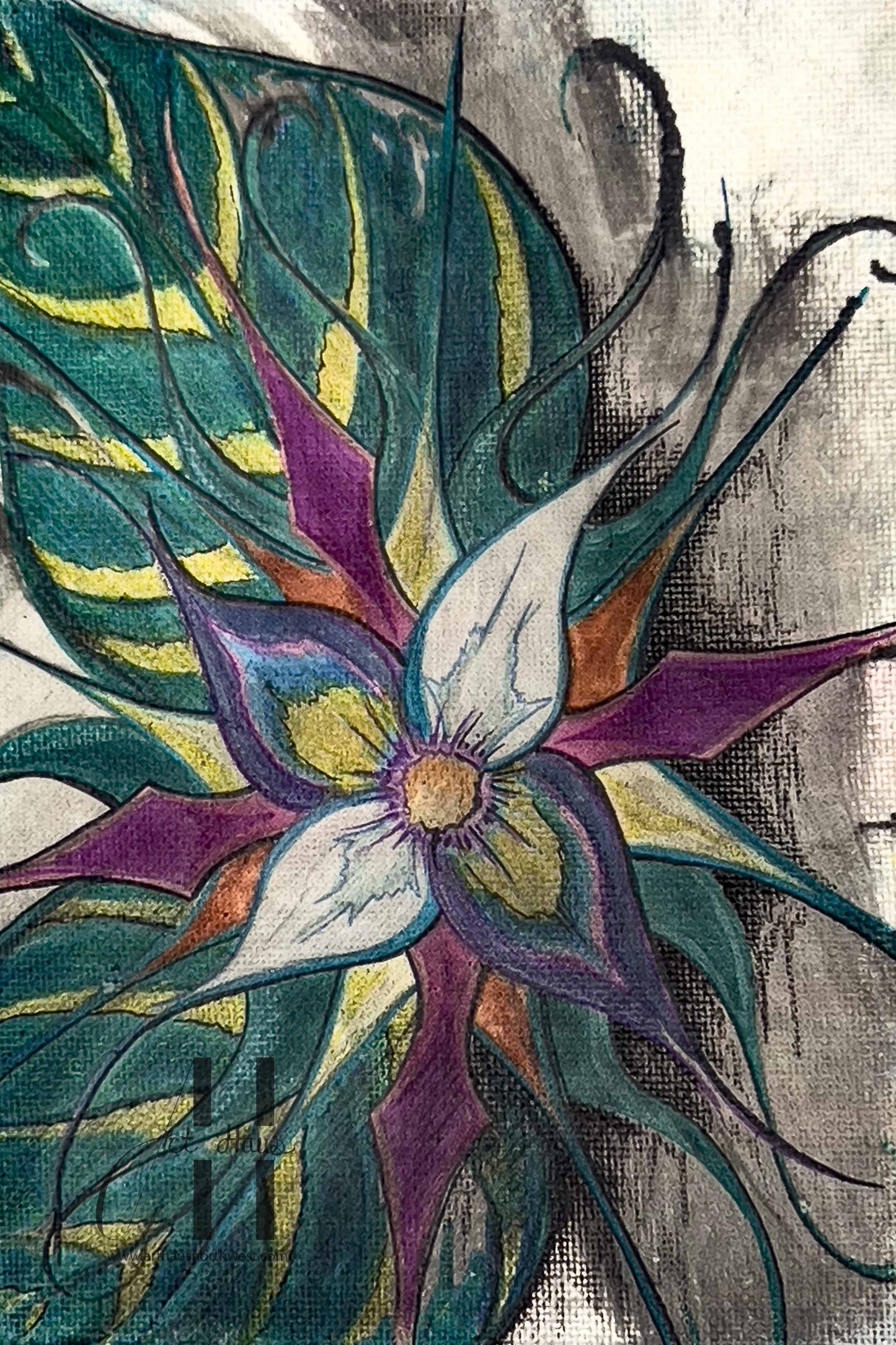 Spring (0895-on Canvas)