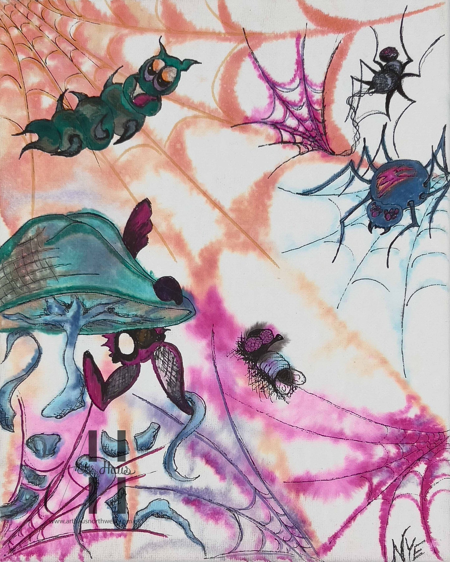 Happy Halloween (0961-on Canvas)