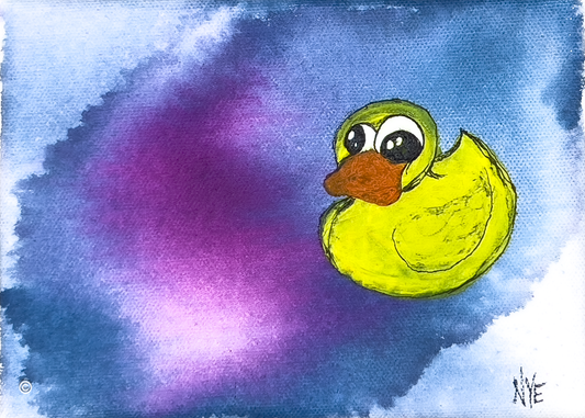 Duck Derby Ditcher 0865-on Canvas)