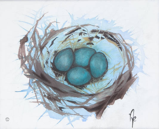 Robin's Nest (9437-on Canvas)