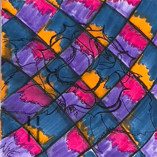 Colors! (0941-on Canvas)
